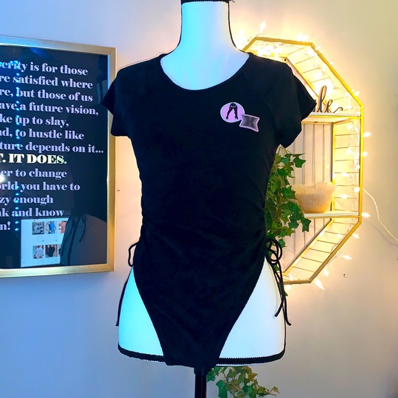 Savage X Fenty Tops - 🖤 SAVAGE X FENTY | NWOT - 70s Ruched Terry Thong Teddy